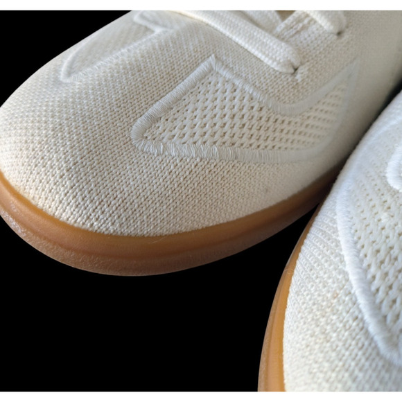 Rothys Bone White The RS01 Casual Sneaker Size 9 Mens Knit Lace Up Comfort - Picture 9 of 16